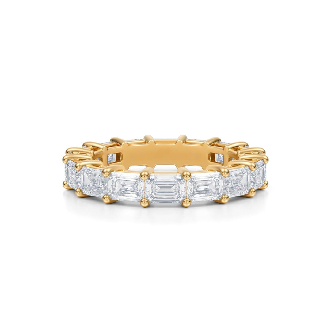 Emerald Eternity Band - Horizontal