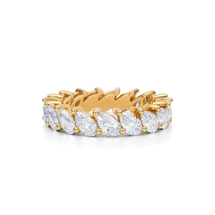 Pear Eternity Band - Slanted