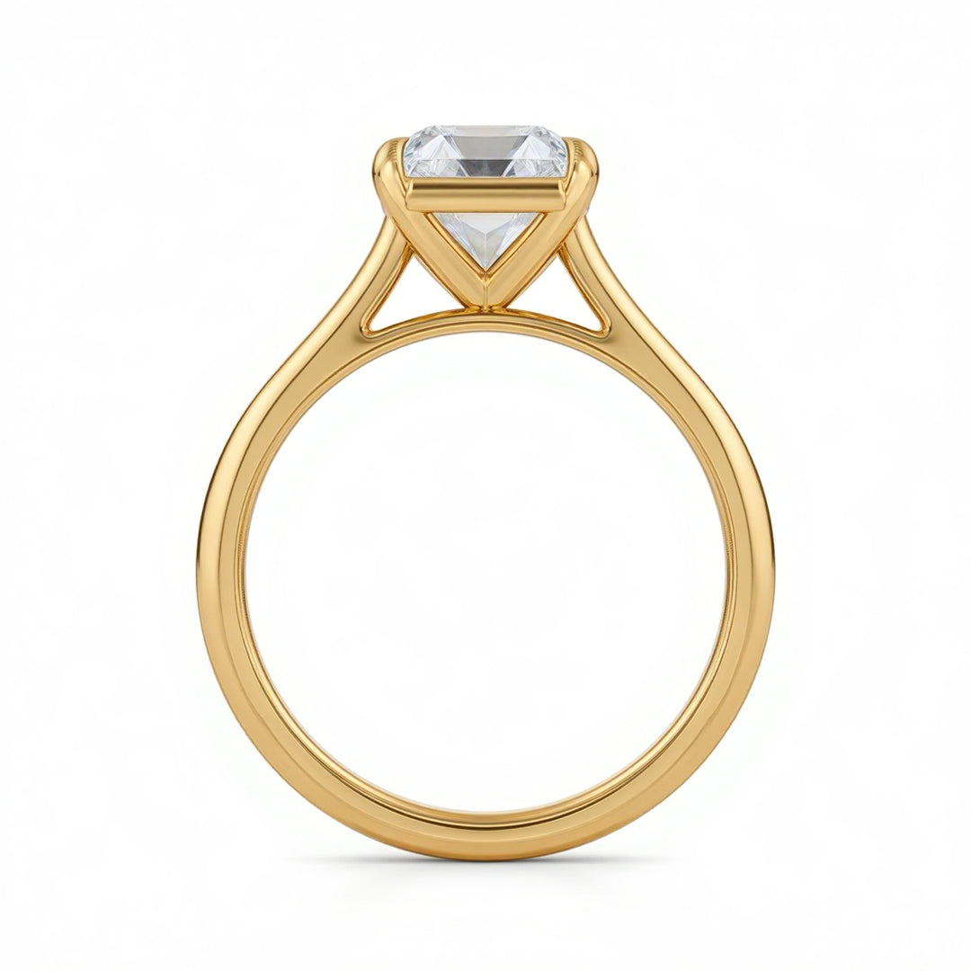 Radiant Classic Cathedral Ring