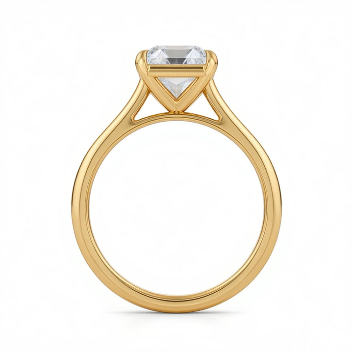 Radiant Classic Cathedral Ring