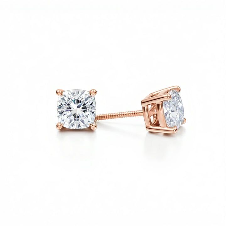 Cushion Stud Earrings