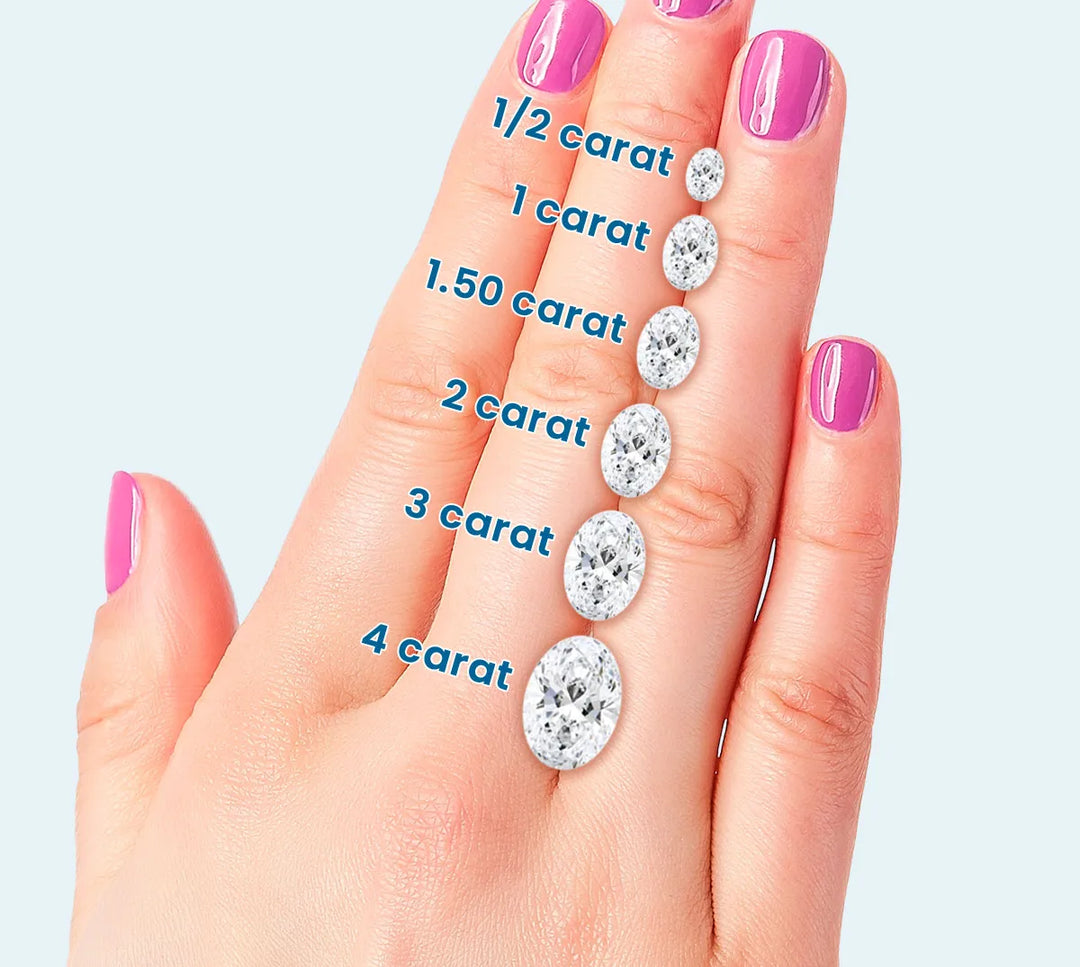 Oval Knife Edge Halo With Pave Ring