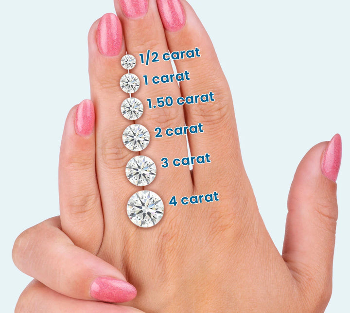 Round Pave Basket With Trio Pave Ring