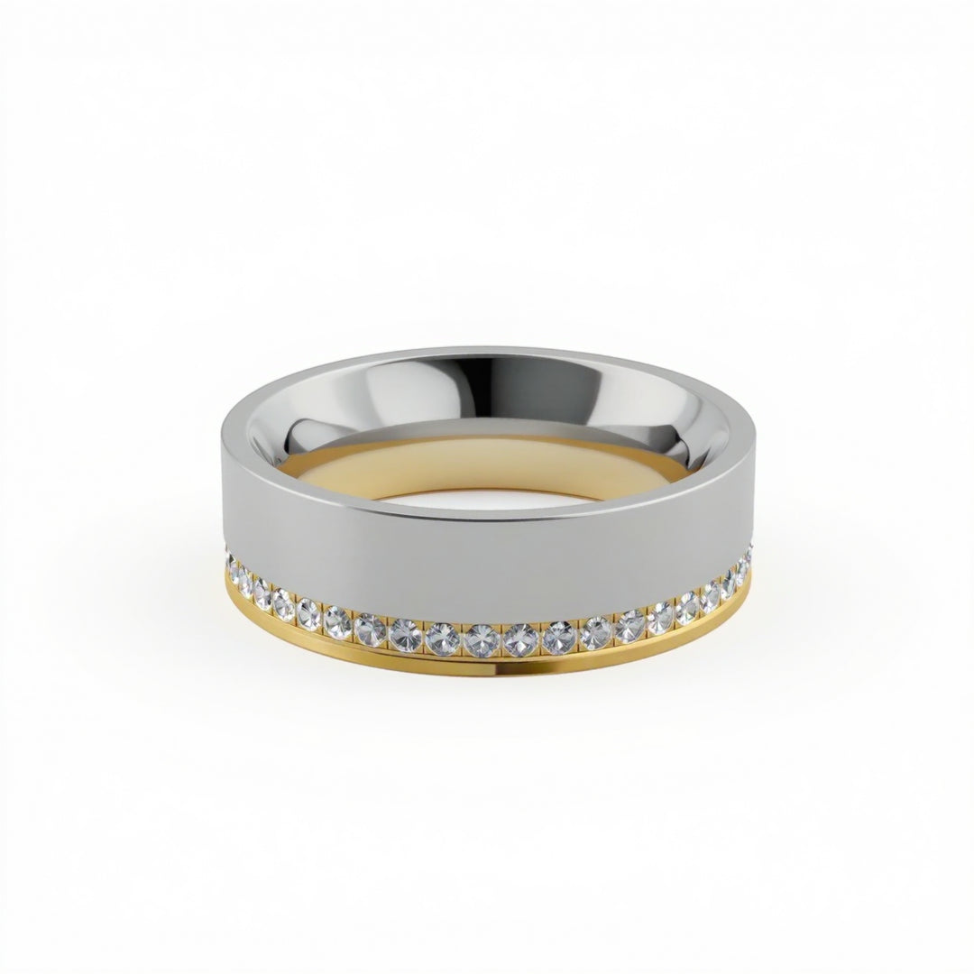Obsidian Wedding Ring