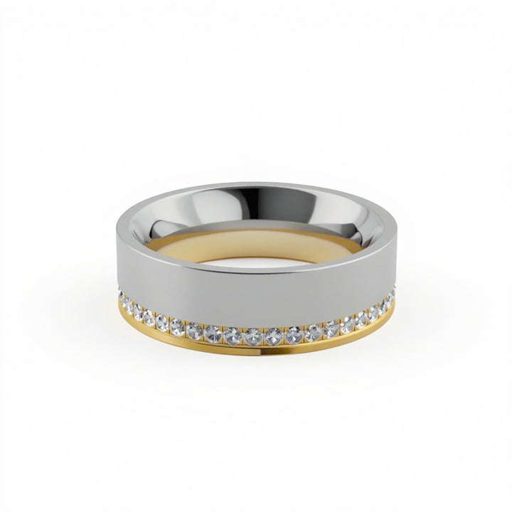 Obsidian Wedding Ring