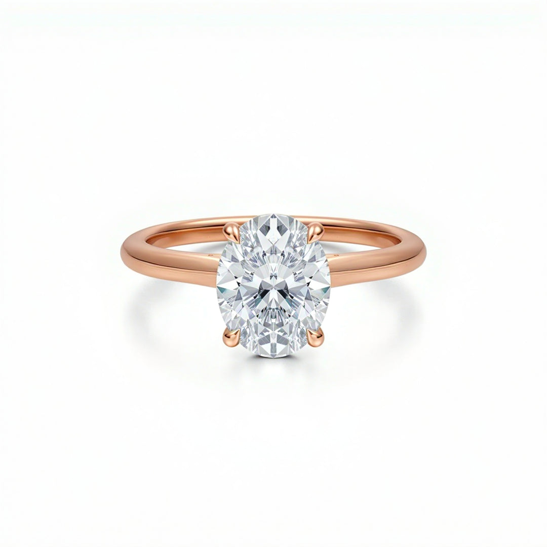 Oval Classic Cathedral Ring