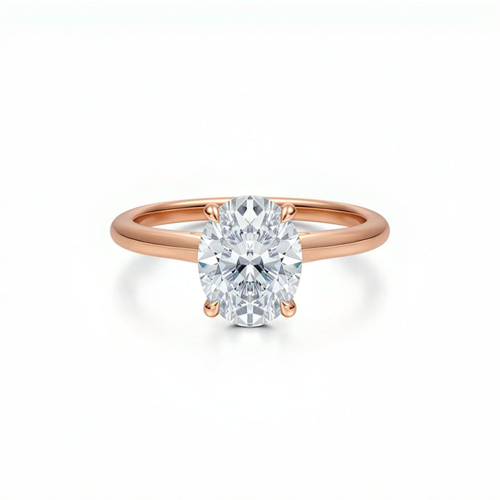 Oval Classic Cathedral Ring