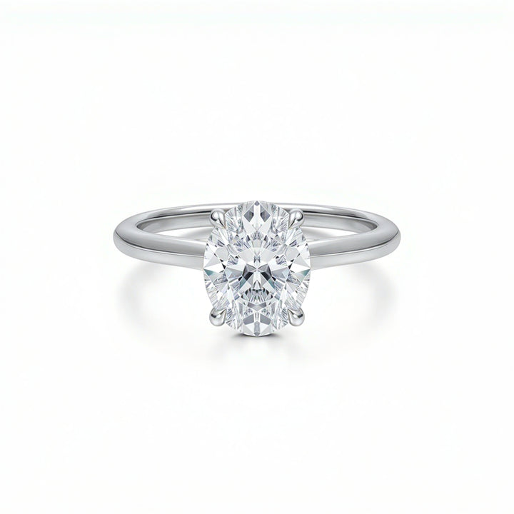 Oval Classic Cathedral Ring