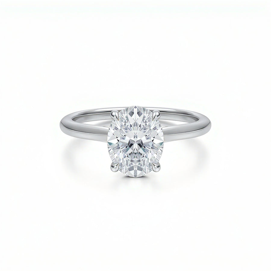 Oval Classic Cathedral Ring