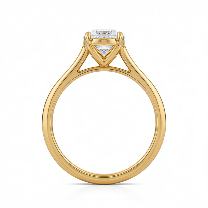 Oval Classic Cathedral Ring