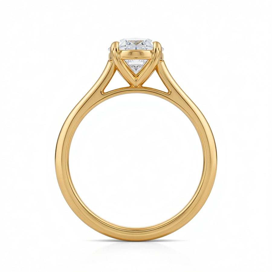 Oval Classic Cathedral Ring