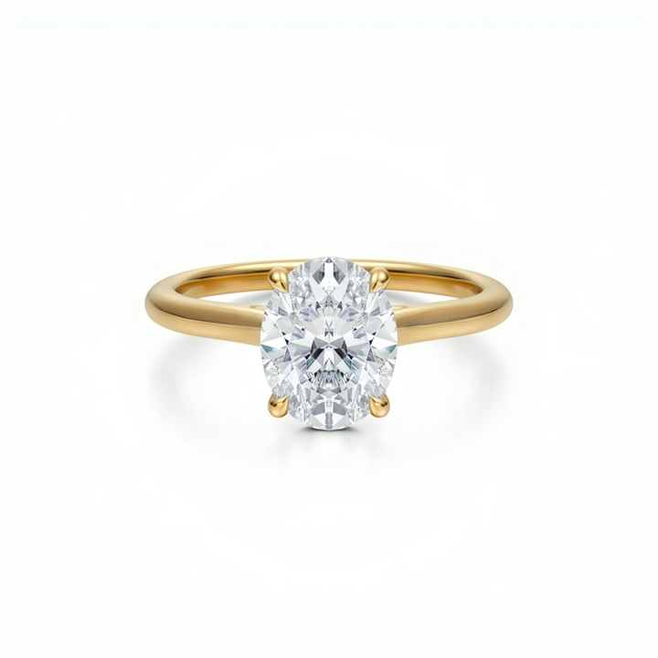 Oval Classic Cathedral Ring