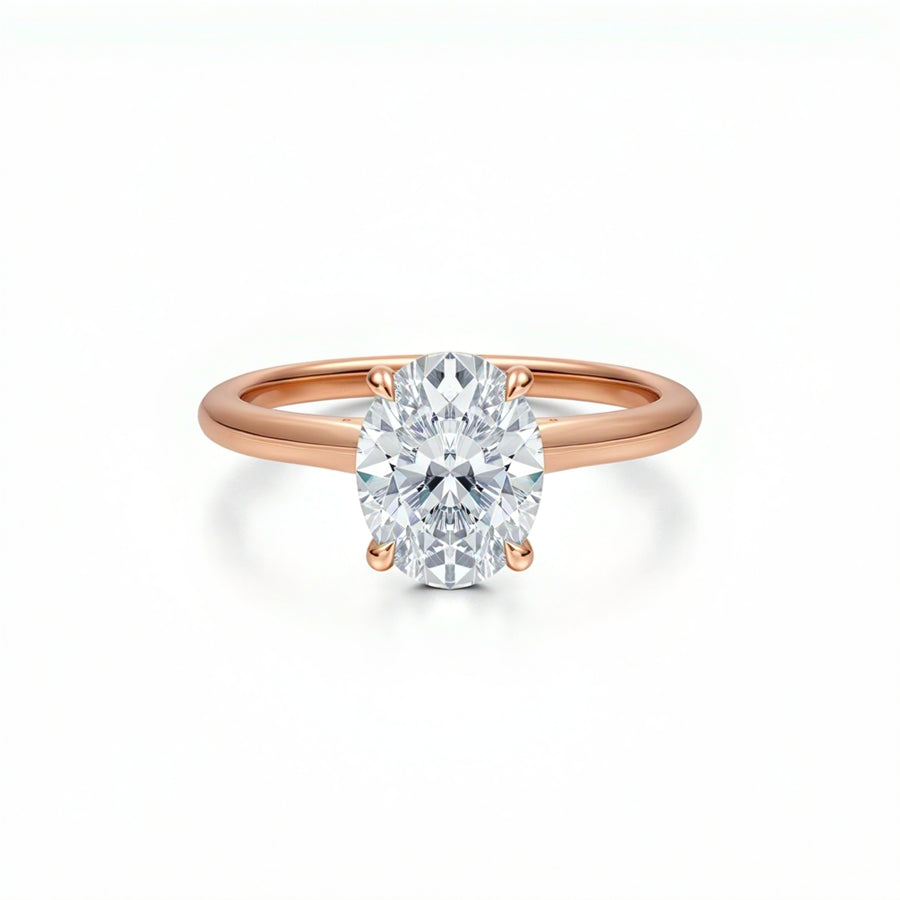 Oval Classic Cathedral Ring