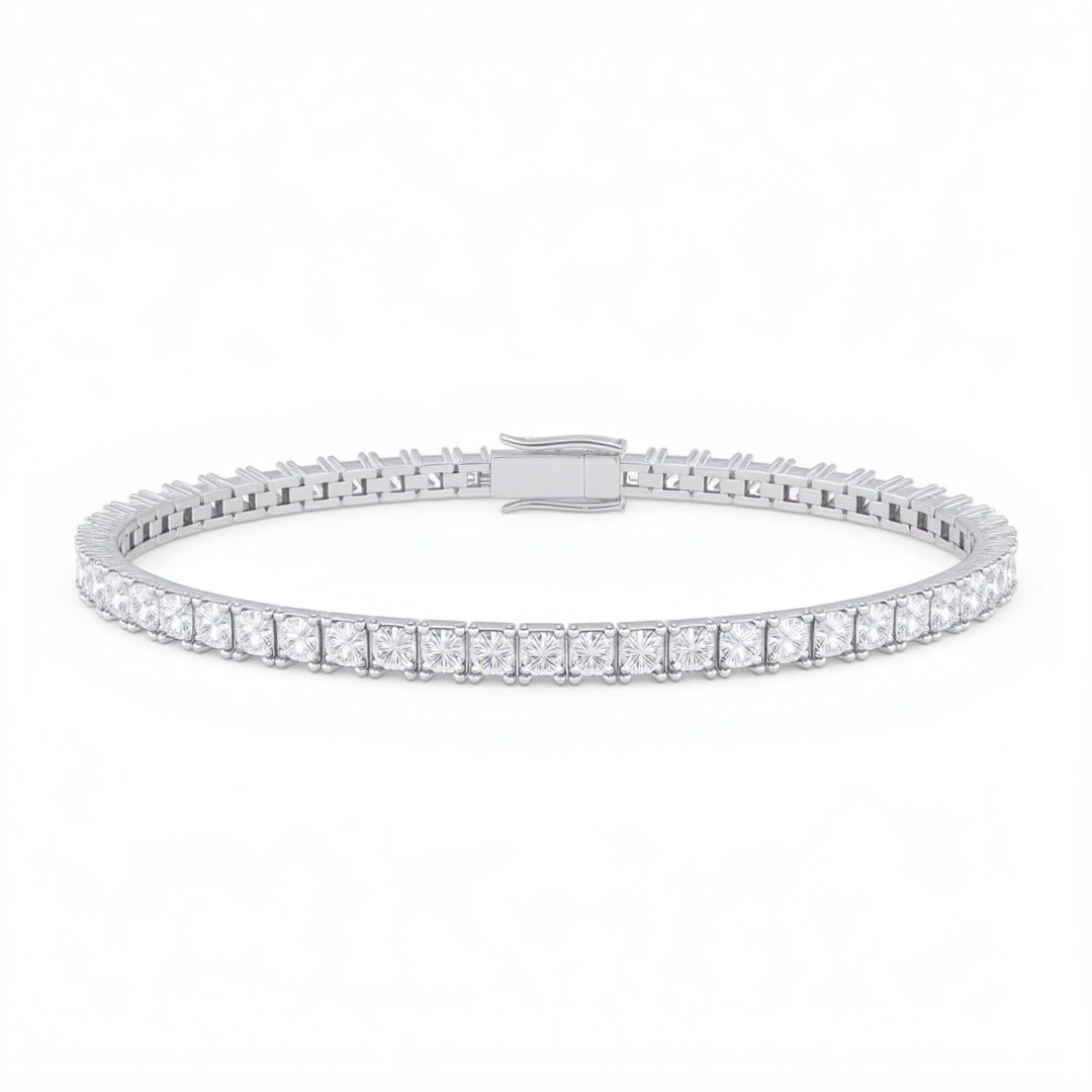Princess 4 Claw Tennis Bracelet