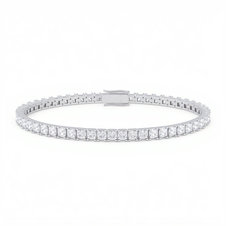 Princess 4 Claw Tennis Bracelet