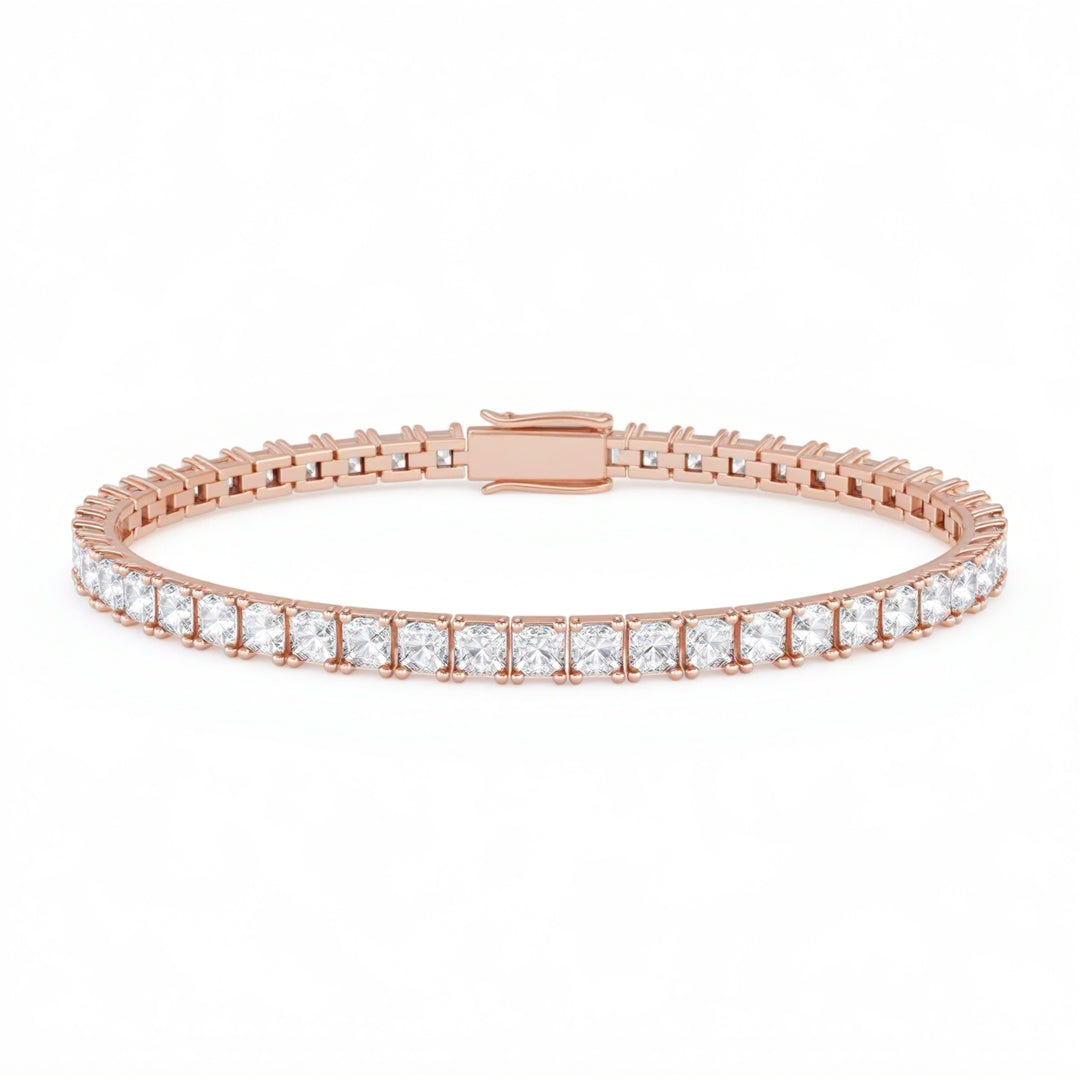 Princess 4 Claw Tennis Bracelet