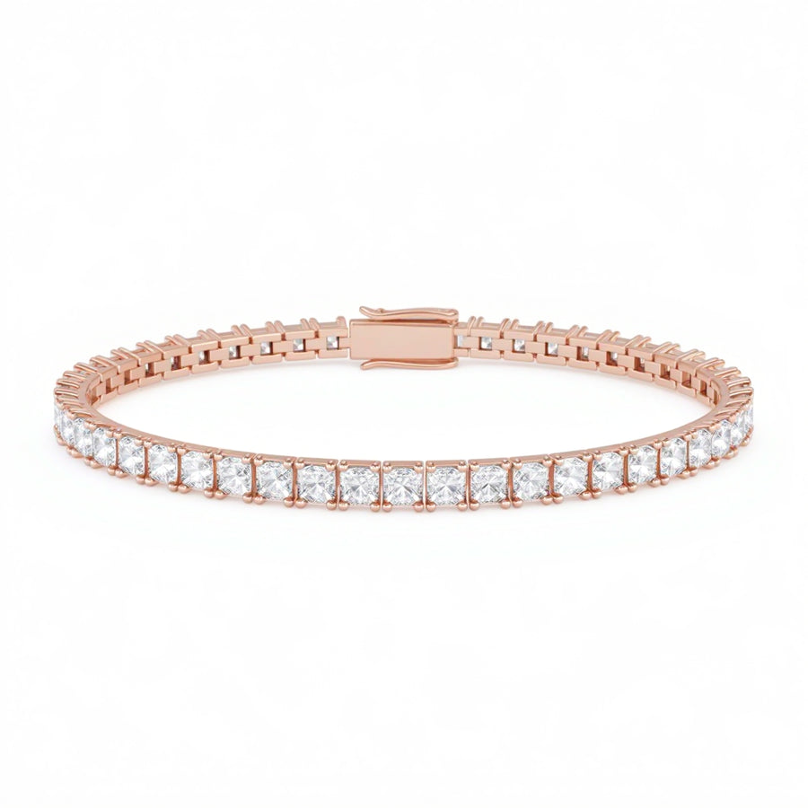 Princess 4 Claw Tennis Bracelet