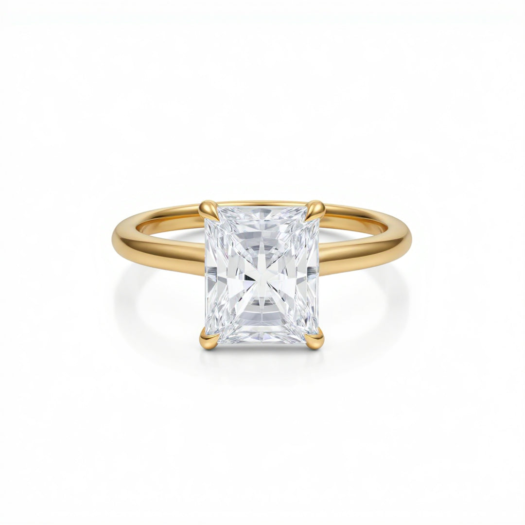 Radiant Classic Cathedral Ring