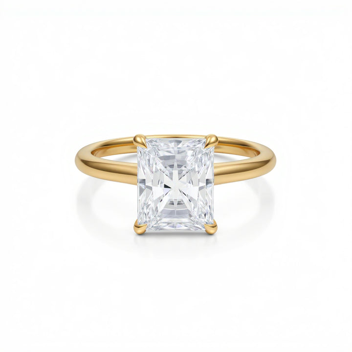Radiant Classic Cathedral Ring