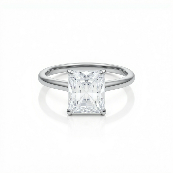 Radiant Classic Cathedral Ring