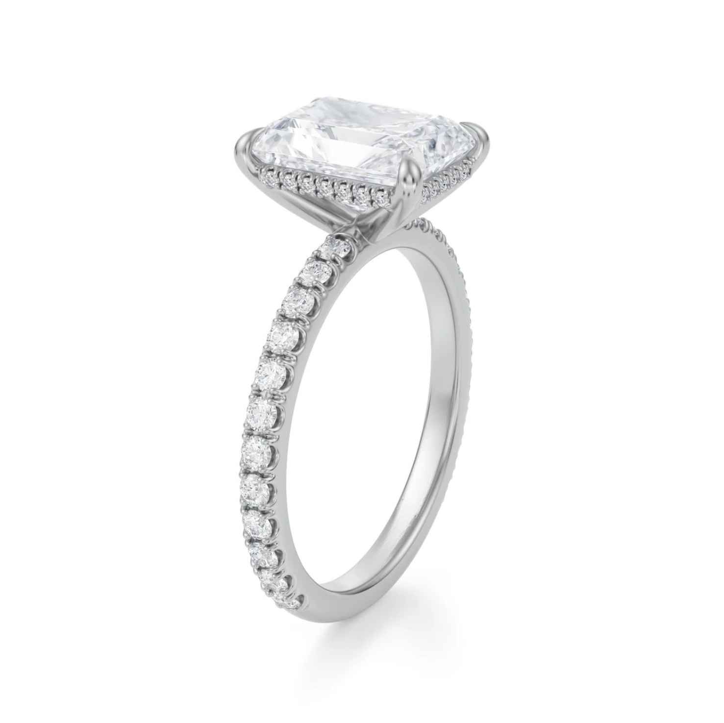 18K Gold Pave Band